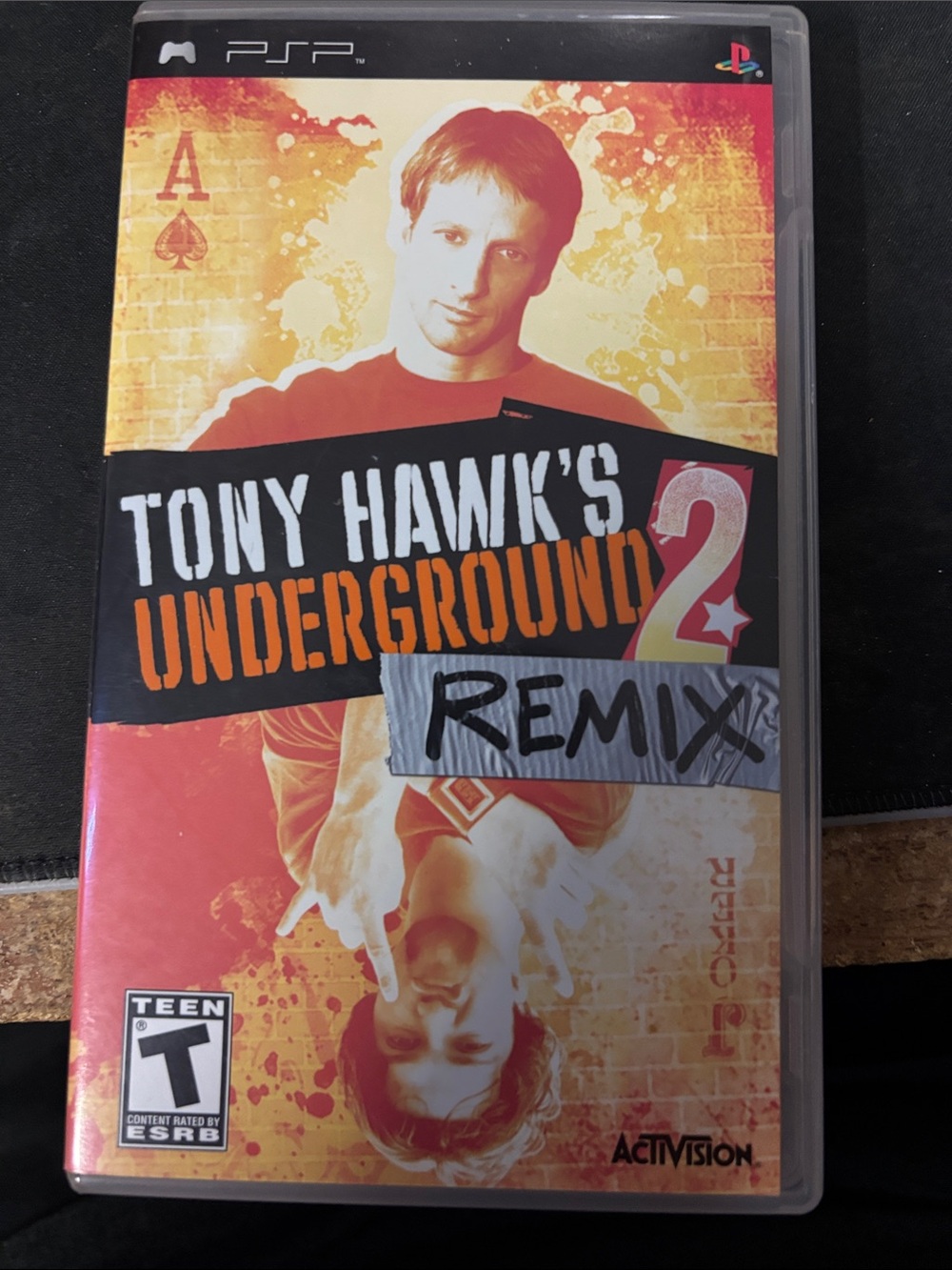 Tony Hawk's Underground 2 Remix - PSP Game (Orange/Black/White)